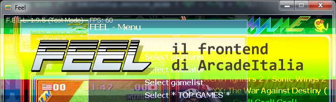 FEEL, il frontend di ArcadeItalia